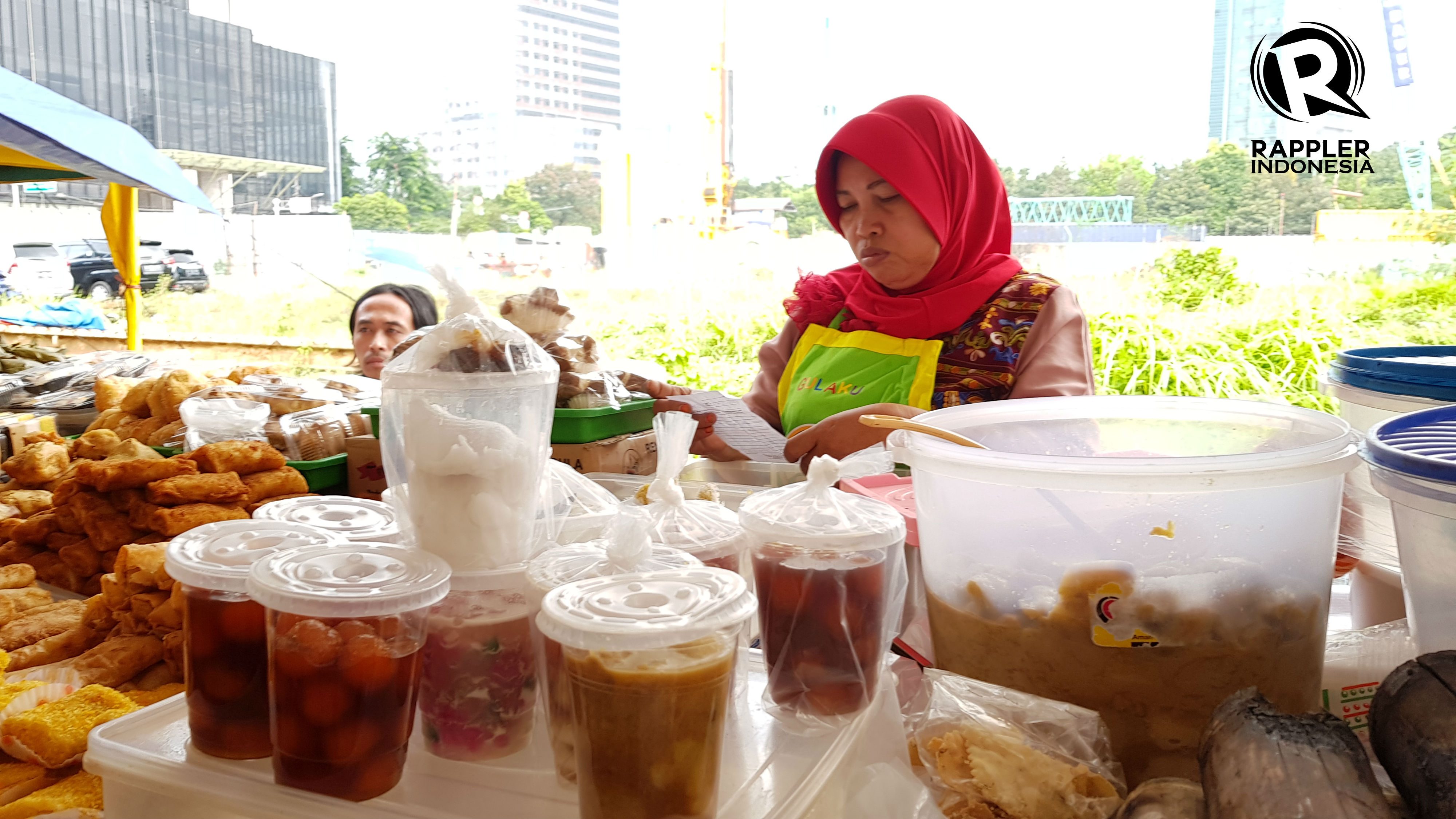 Tampilan baru Pasar Ramadhan Bendungan Hilir