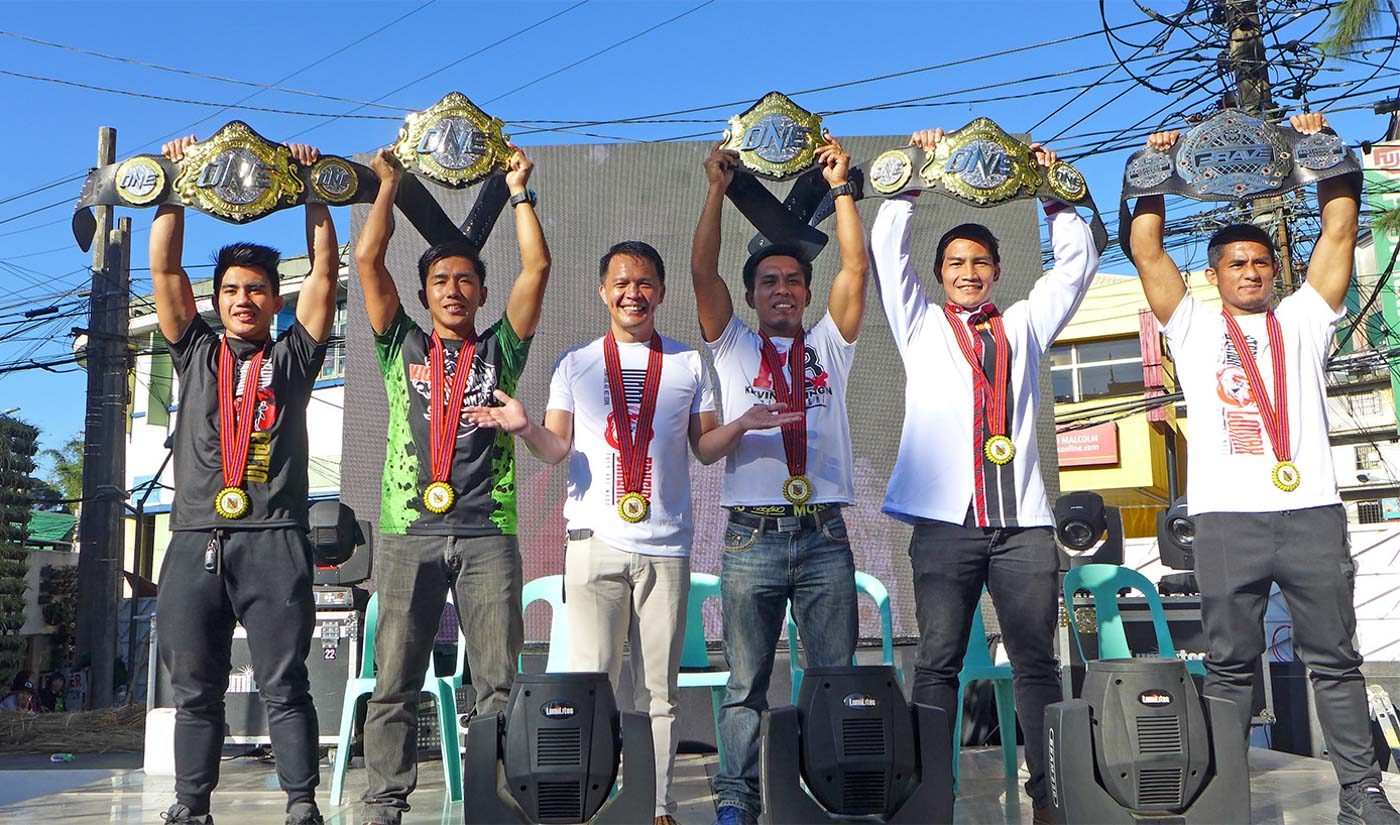 IN PHOTOS: Baguio City honors Team Lakay