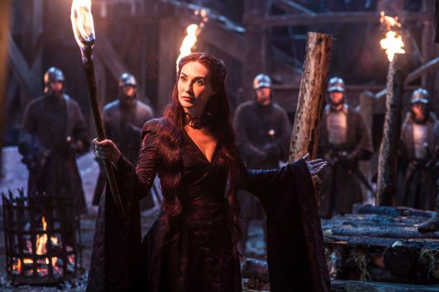 Carice van Houten as Melisandre.  