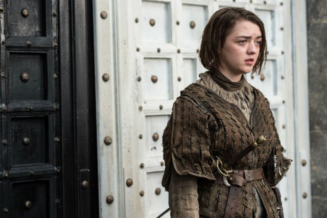 ARYA. Maisie Williams as Arya Stark in 'Game of Thrones' season 5. Photo by Macall B. Polay/HBO 