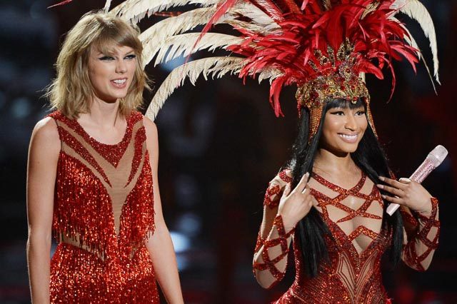 WATCH: Taylor Swift, Nicki Minaj perform together at MTV VMAs 2015