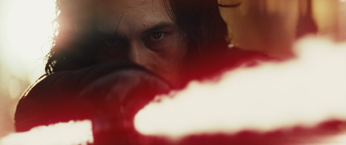 ADAM DRIVER. The actor stars as Kylo Ren in 'Star Wars: The Last Jedi.' Photo courtesy of Film Frames Industrial Light & Magic/Lucasfilm/Walt Disney Pictures 