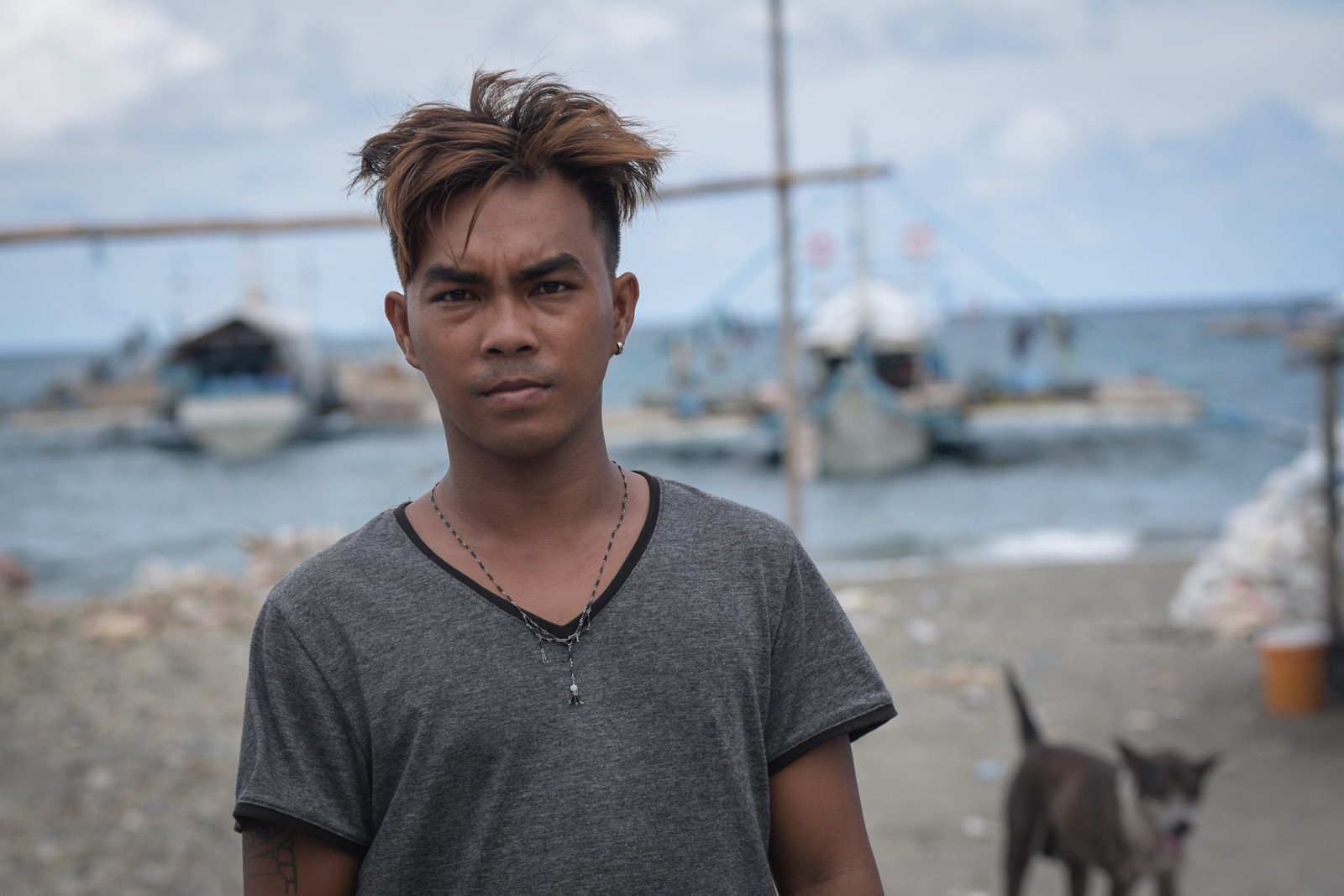 HERO AT SEA. Alvin dela Torre, cousin of Gem-Ver owner Felix dela Torre, volunteered to rescue the 22 fishermen of F/B Gem-Ver. 