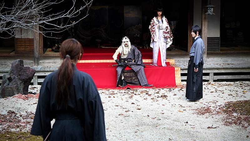 GET READY. Kenshin meets Shishio, Yumi, and Sojiro