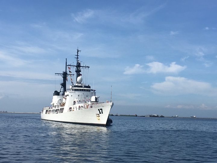 3rd warship from US arrives in PH