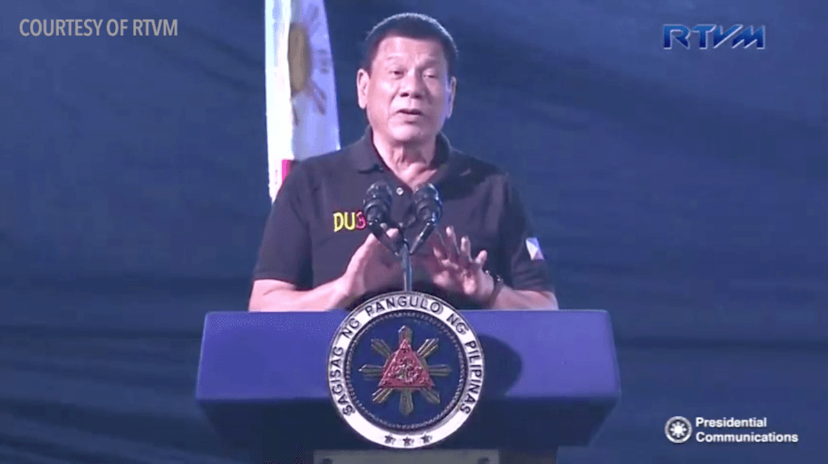 Duterte on killings: Do you think I enjoy that?