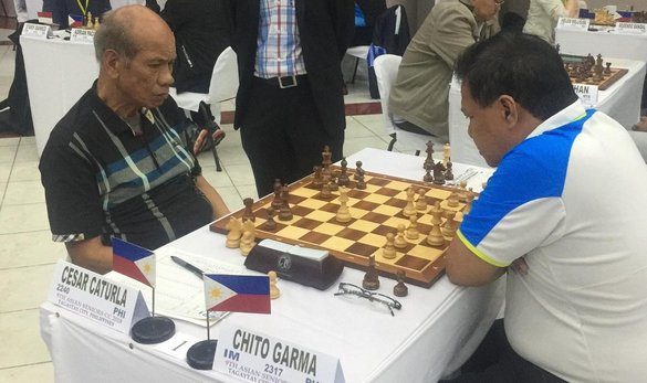 Asian Seniors Chess: Garma grabs solo lead