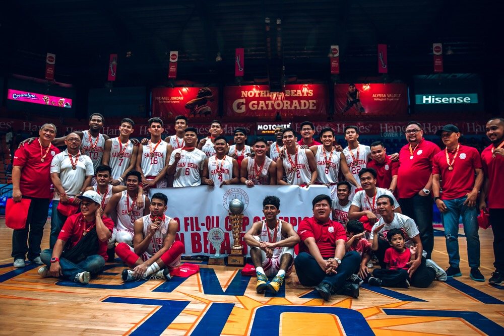 ON TOP AGAIN. The Red Lions hope to bring their preseason success to the NCAA. Photo by Kyle Janremy Bustos/Rappler   