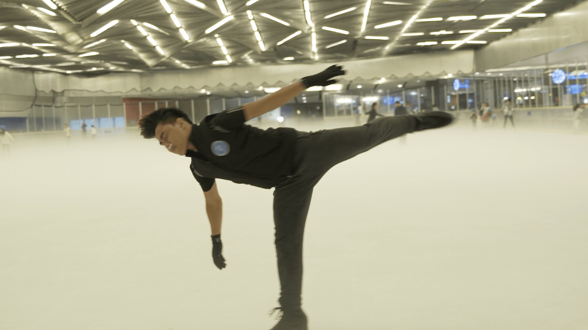 SEA GAMES FIGURE SKATER. Jules Alpe is eager to perform well at the first figure skating competition in the Southeast Asian Games. Photo by Jeff Digma/Rappler  