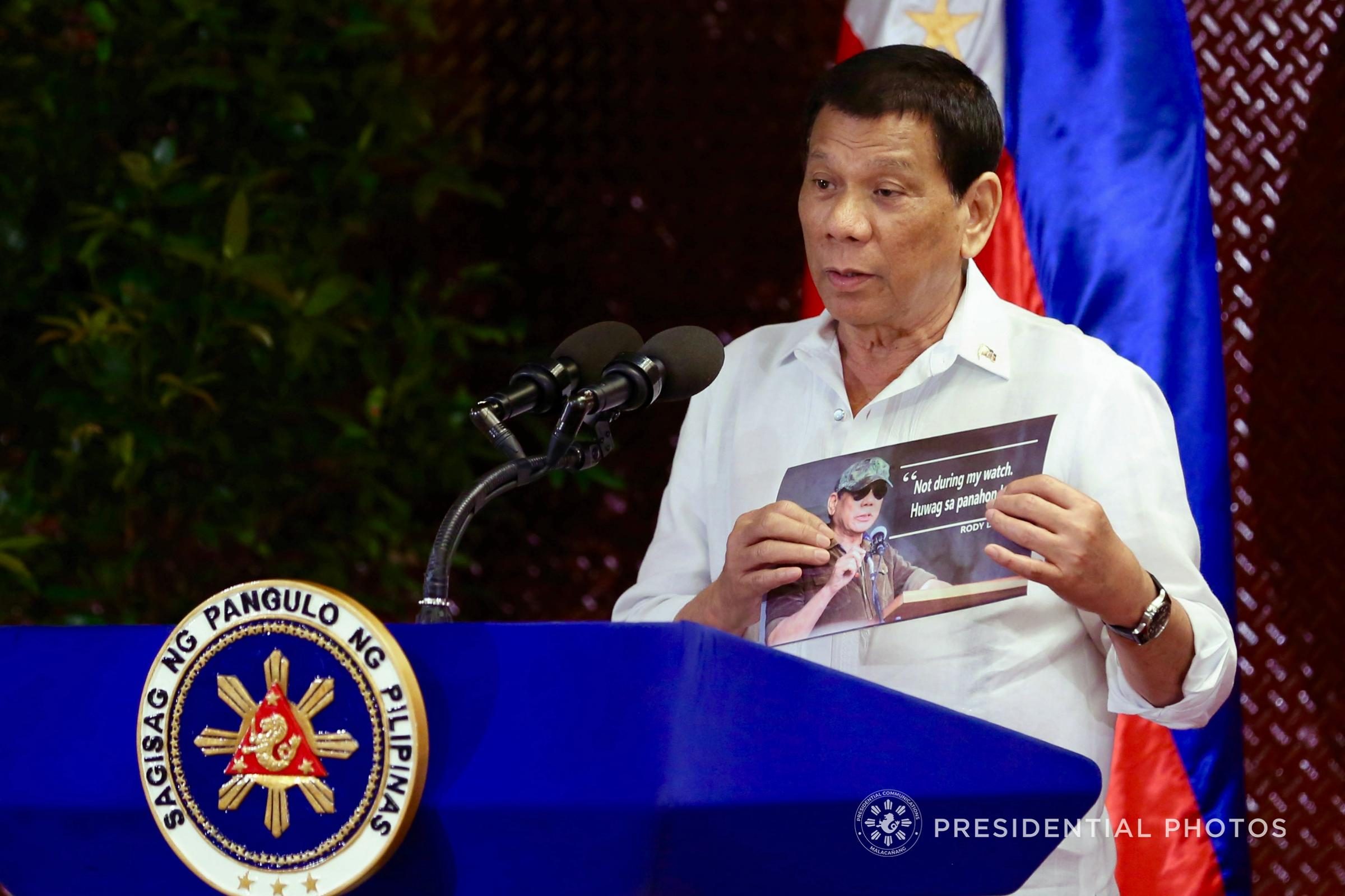 Duterte says more officials ‘suspended pending investigation’