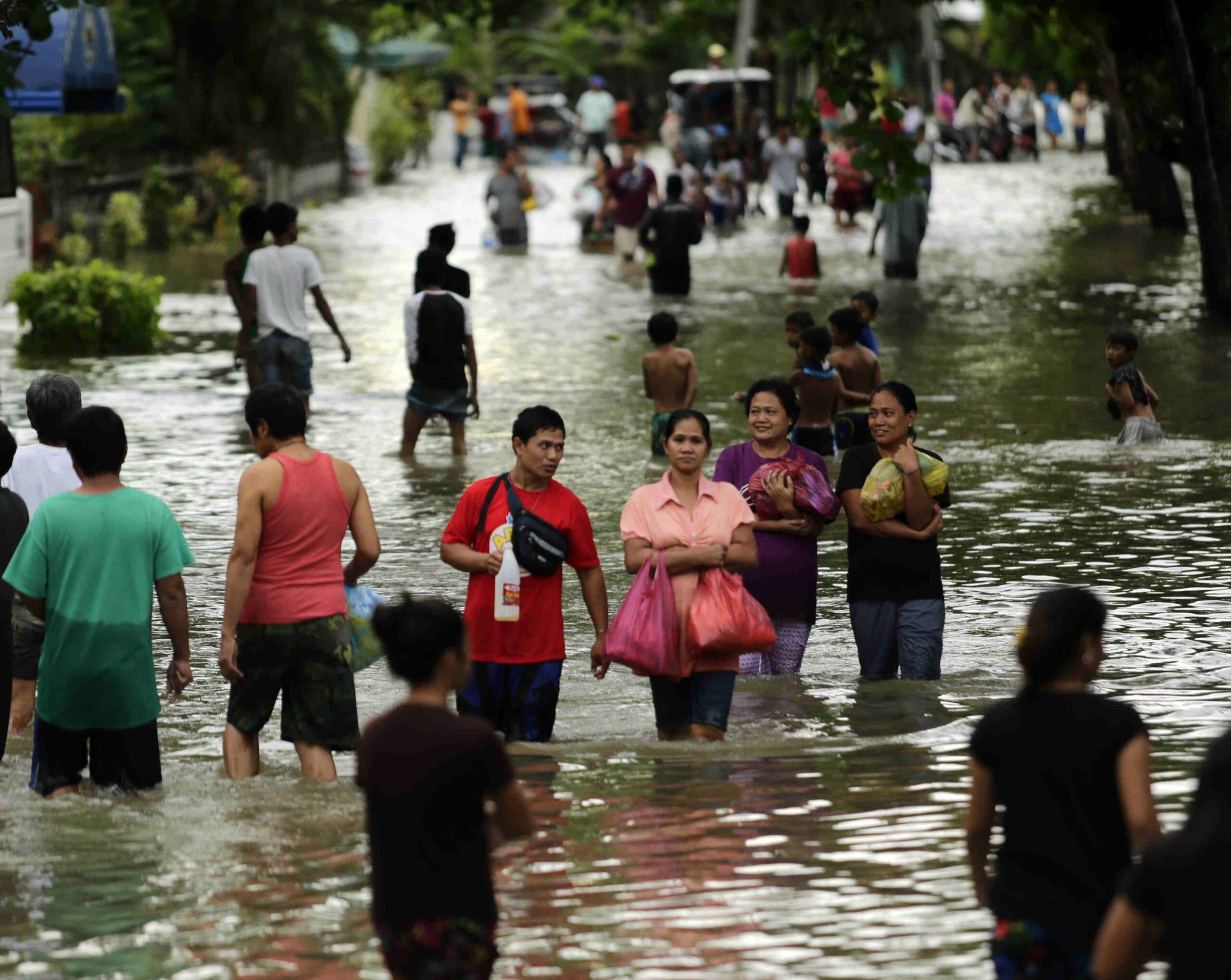 3 dams in Luzon open gates to release excess water