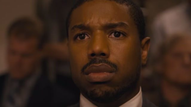 THE LAWYER. Michael B Jordan is Bryan Stevenson, the lawyer who will do anything to get Walter McMillan out of the death sentence. 