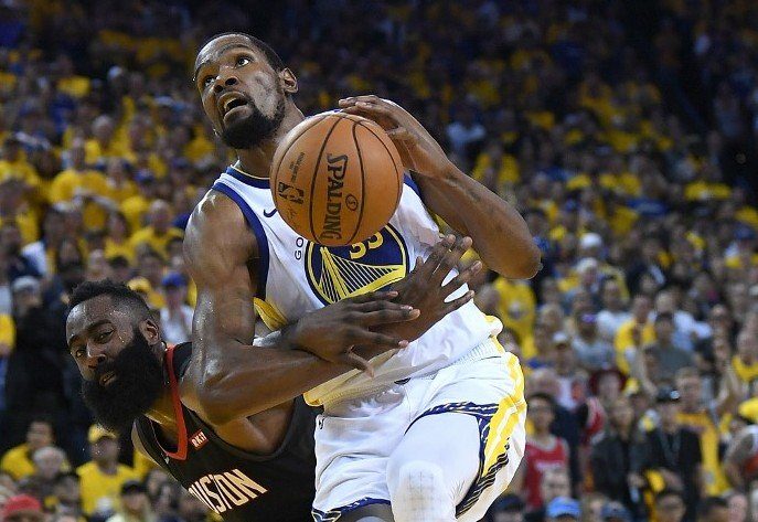 Warriors’ Durant says Rockets’ Harden ‘clever’ not cheater