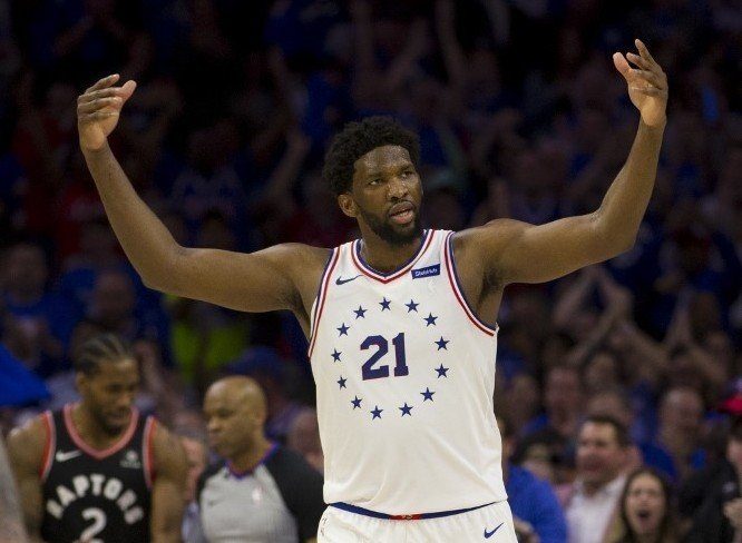 Embiid dominates as Sixers gore Raptors for 2-1 lead