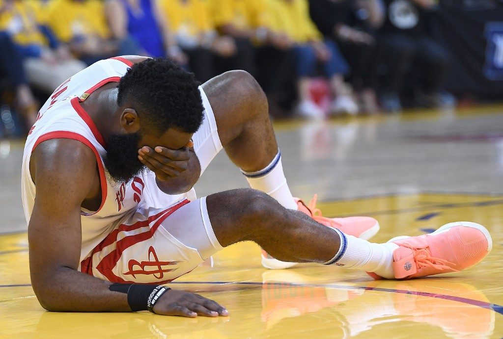 After eye injury, Rockets’ Harden sets sights on Game 3