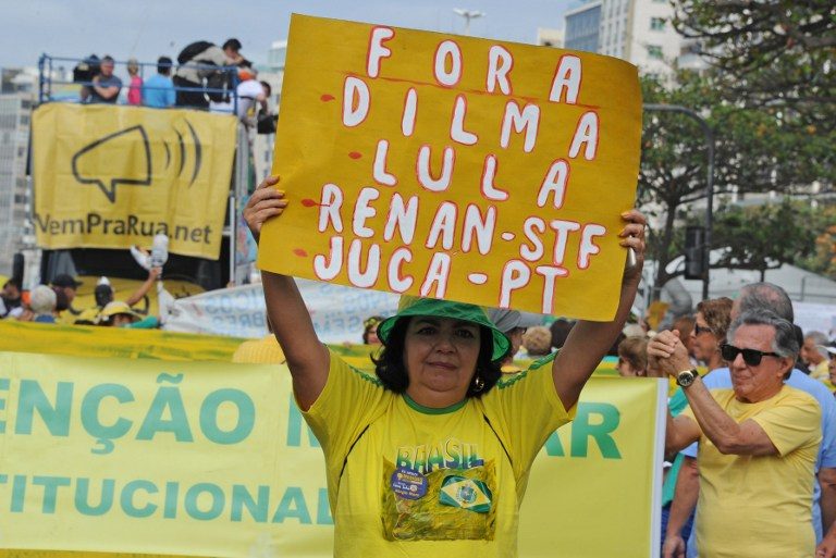 Brazilians protest in Rio as city prepares for Olympics