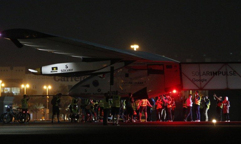 Solar plane completes historic round-the-world trip