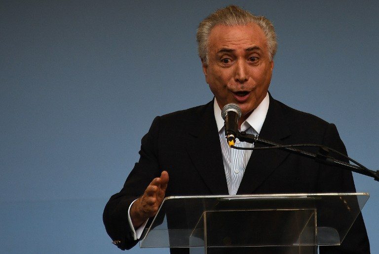 Brazil interim leader says he’s ready to be booed at Olympics