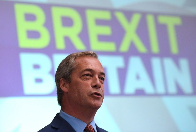Brexit figurehead Farage returns to fight PM’s plan