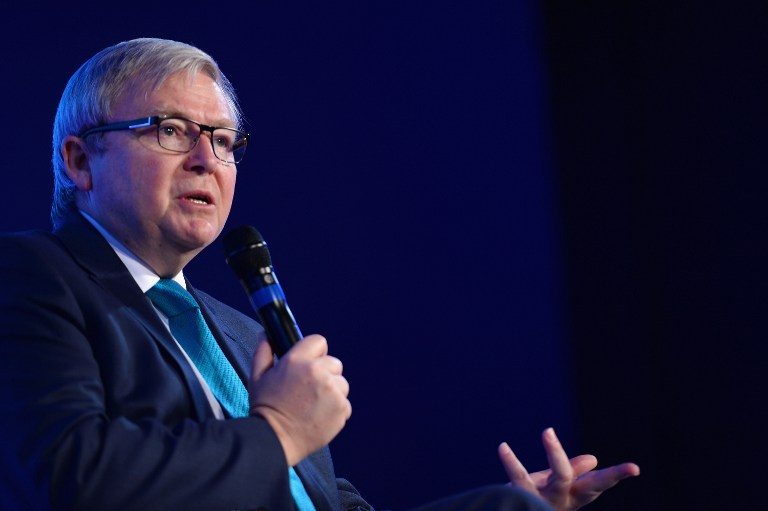 Ex-Australia PM Rudd wants top UN job