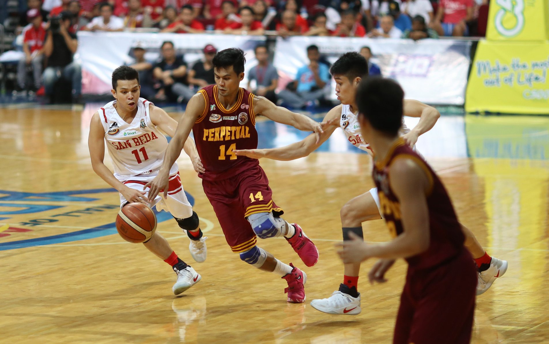 Perpetual Help forces rubber match against San Beda