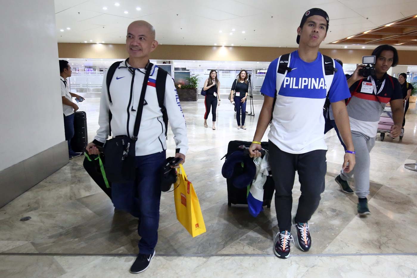 LOOK: Gilas Pilipinas arrives in Manila after FIBA World Cup exit