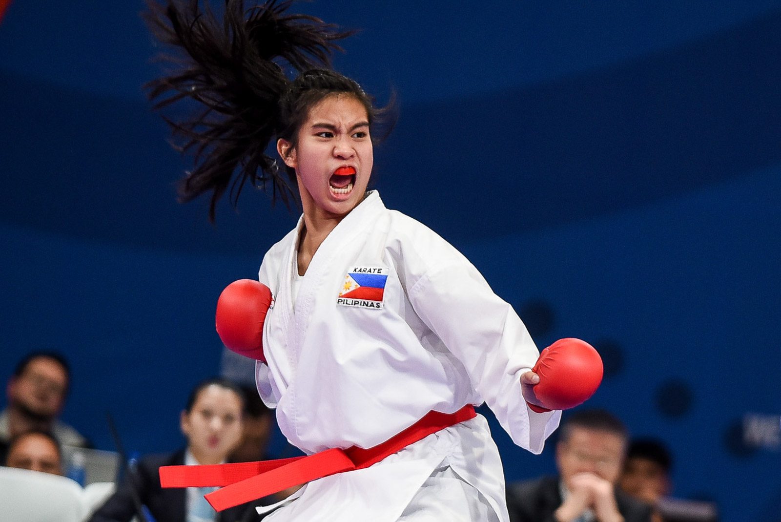 Jamie Lim, daughter of PBA legend, nails SEA Games karatedo gold