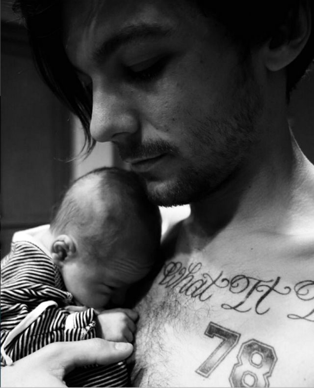 LOOK: Louis Tomlinson posts photo with new son, Freddie