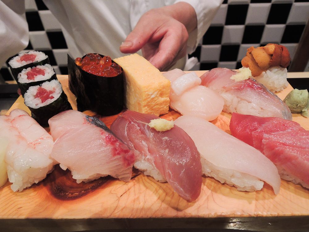 QUITE A CATCH. Sushi at Tsukiji 