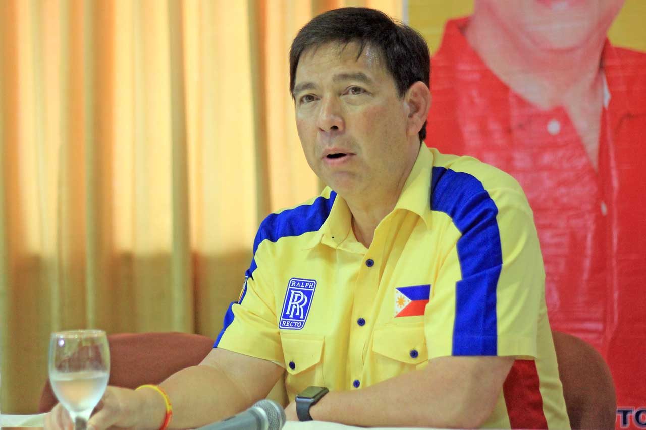 Minority president expected after elections – Recto