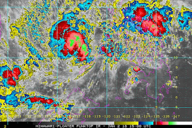 Tropical Depression Agaton makes 6th landfall in Palawan