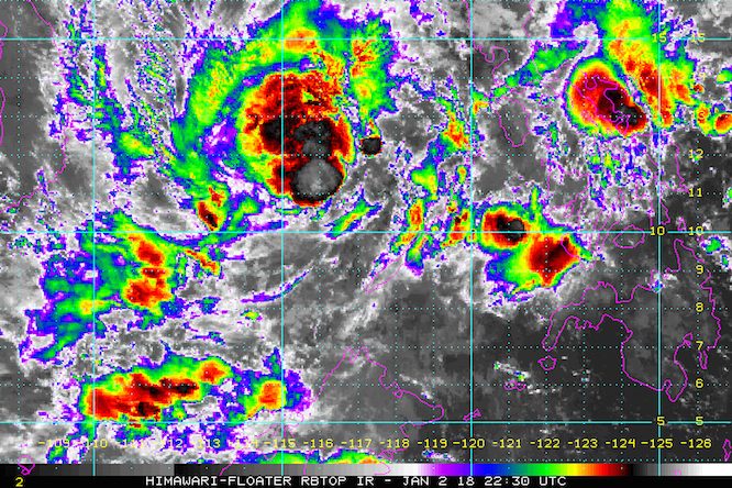 Tropical Depression Agaton moving away from PH