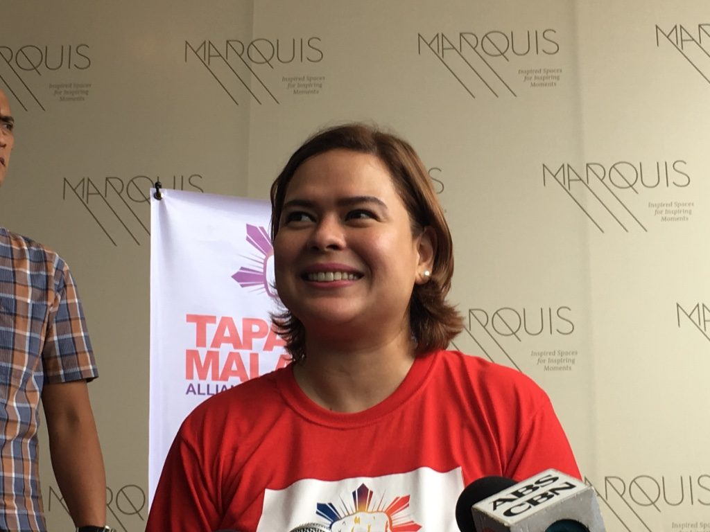 Tindig Pilipinas can join pro-gov’t coalition – Sara Duterte