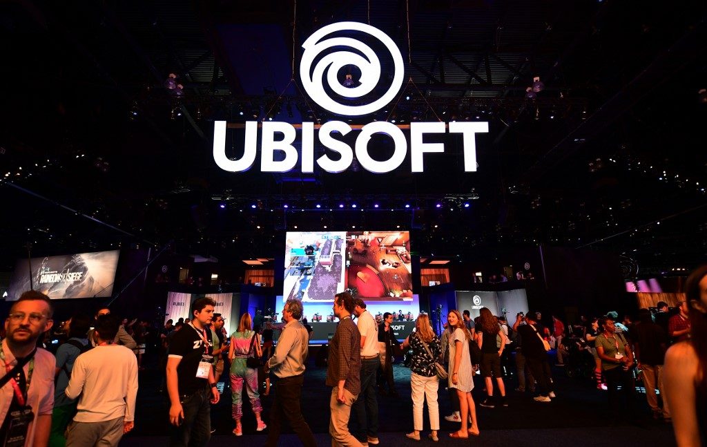 UBISOFT. Gaming fans play Ubisoft games at the 2019 Electronic Entertainment Expo in Los Angeles, California on June 11, 2019. File photo by Frederic J. Brown/AFP 