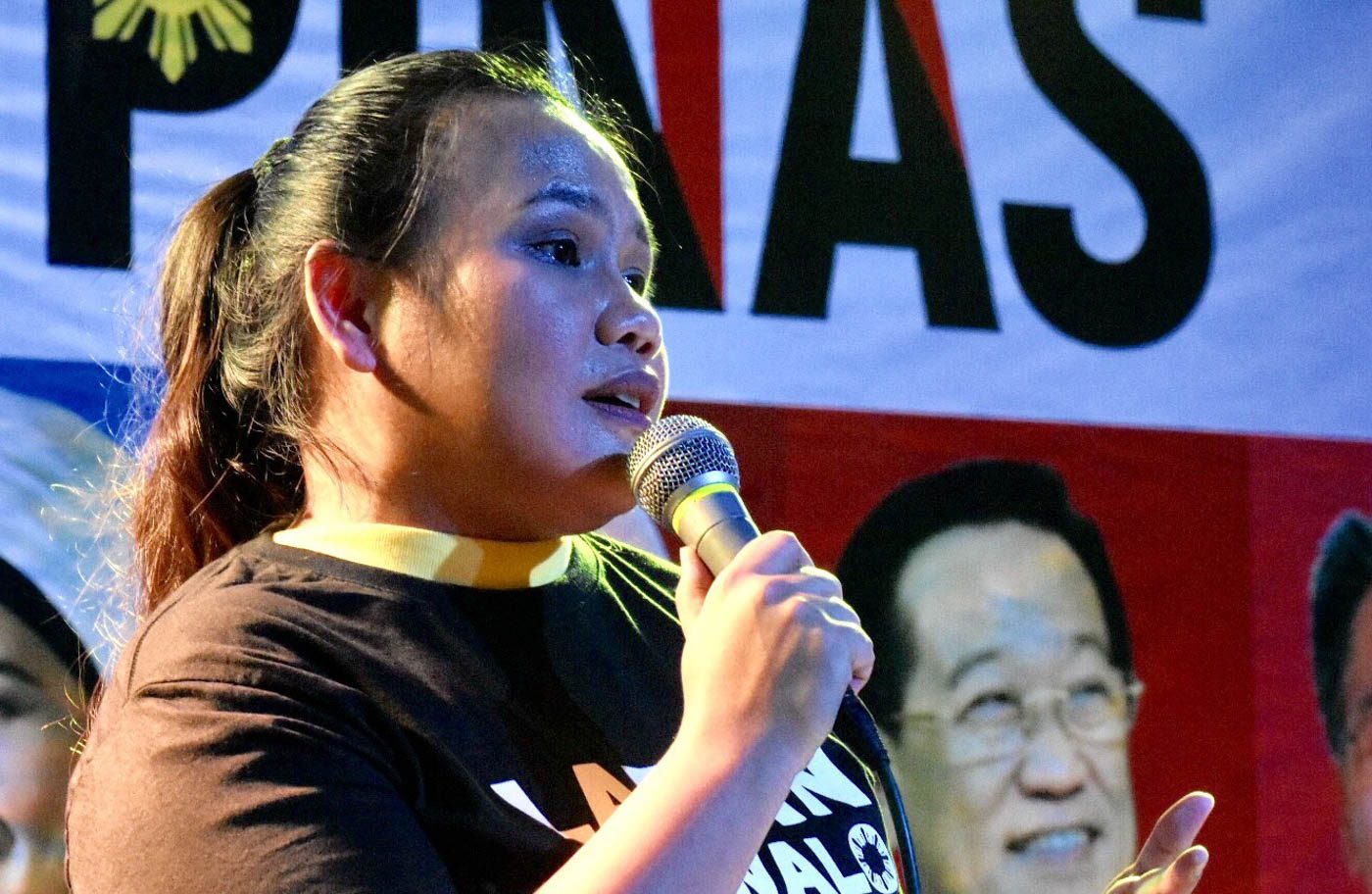 Ex-Duterte supporter Bituin Escalante now campaigns for opposition