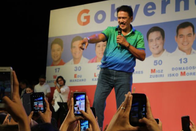 IN PHOTOS: Grace Poe’s celebrity friends show support in Cebu