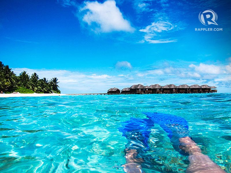 EXCURSION. Take a trip to Fihalhohi Island Resort, which has the best in-house reefs for snorkeling