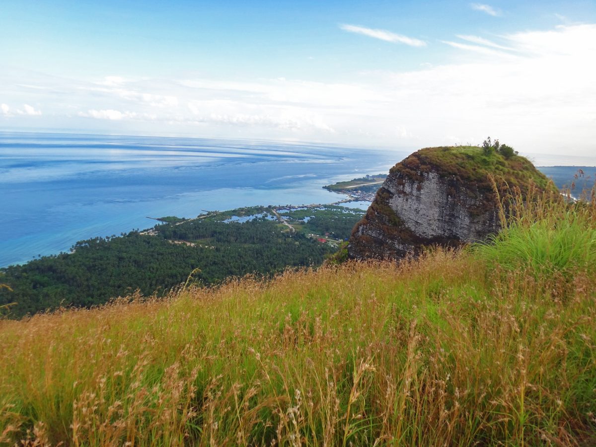 SCENIC VIEW. On top of Tawi-Tawi’s Bud Bongao you can see picturesque views of land and sea.  
