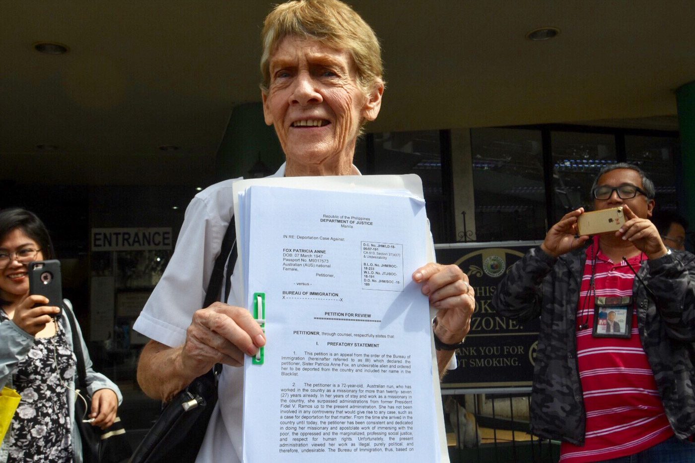 Philippines denies extension of Sister Fox’s missionary visa