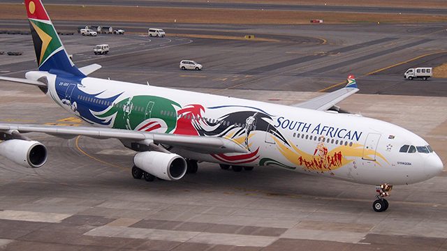 South Africa halts funding to cash-strapped national carrier