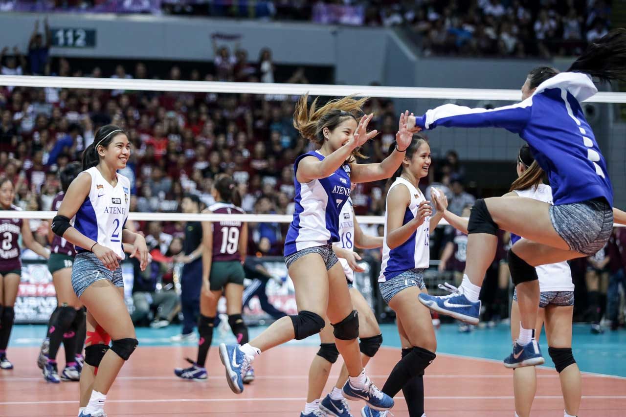 Ateneo returns to UAAP finals after dropping UP in straight sets
