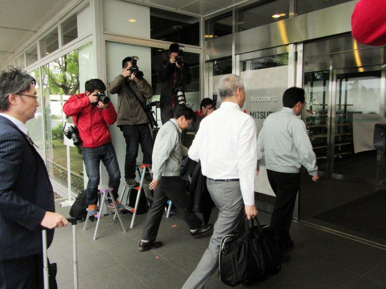 Japan officials raid Mitsubishi office after data scandal