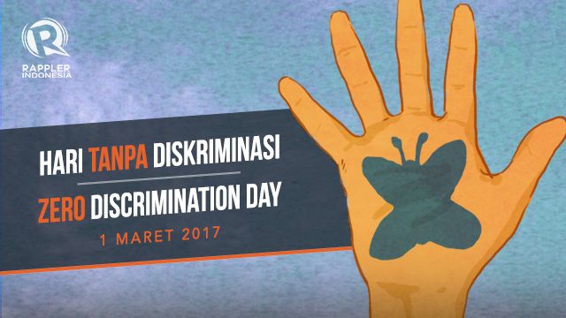 Netizen membagikan pengalaman mereka menghadapi diskriminasi di Zero Discrimination Day