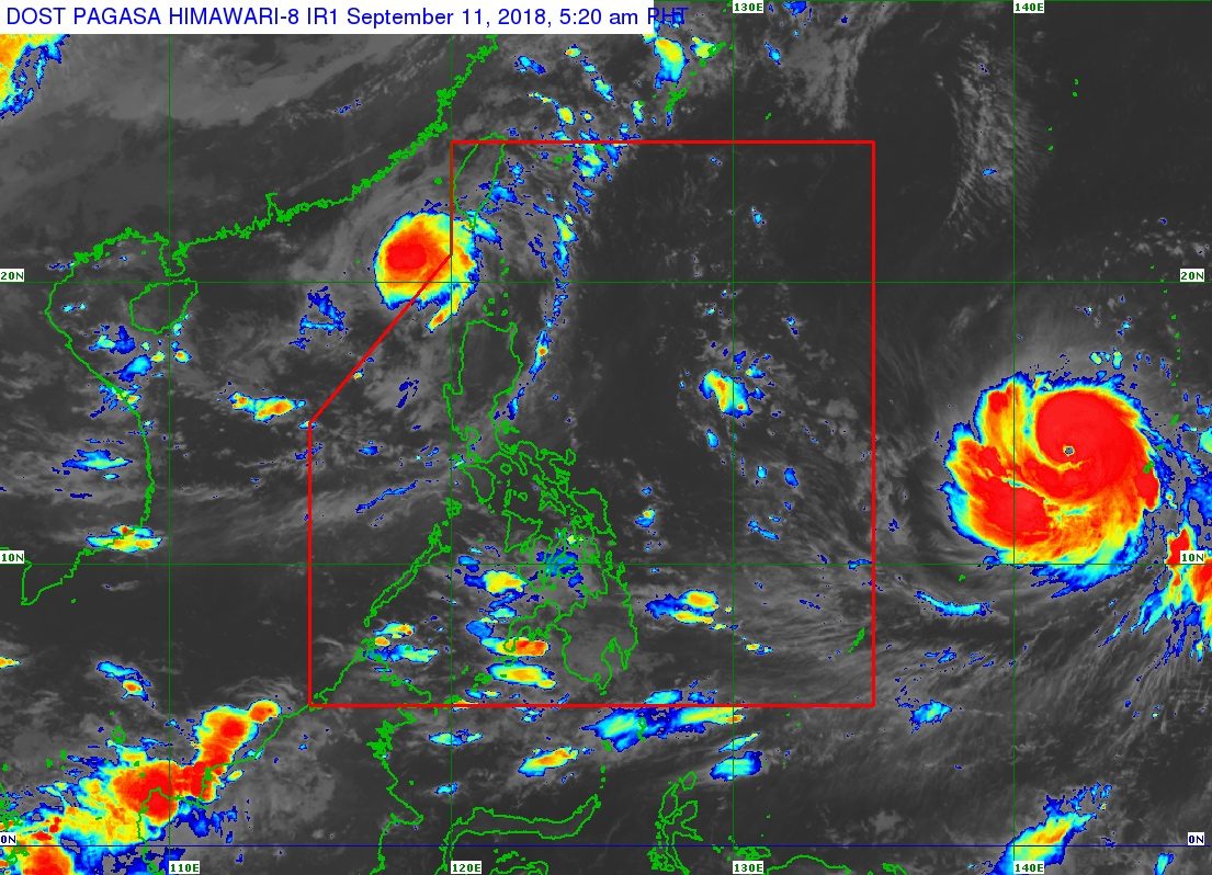 Tropical Depression Neneng out, Typhoon Mangkhut heads for PAR