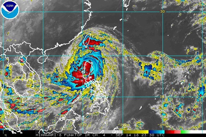 Typhoon Ompong heads for Ilocos Norte