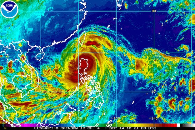 Fierce winds, heavy rain hit Luzon after Ompong landfall