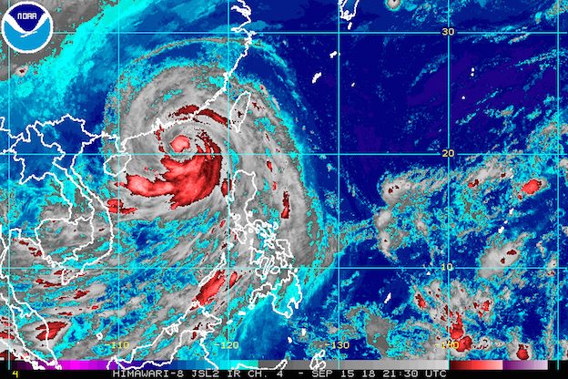 Warning signals lifted as Ompong farther outside PAR