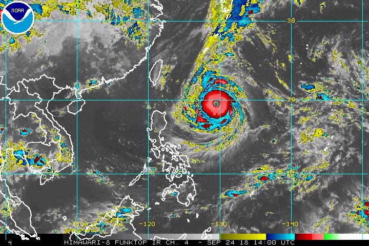 Typhoon Paeng slows down, maintains track