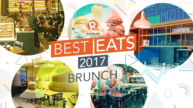 RAPPLER BEST EATS 2017: The year in brunch