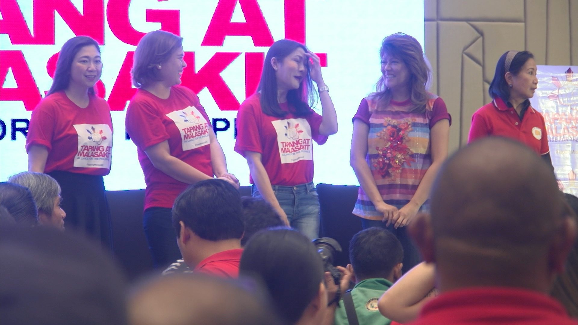 IN PHOTOS: Sara Duterte launches Tapang at Malasakit Alliance